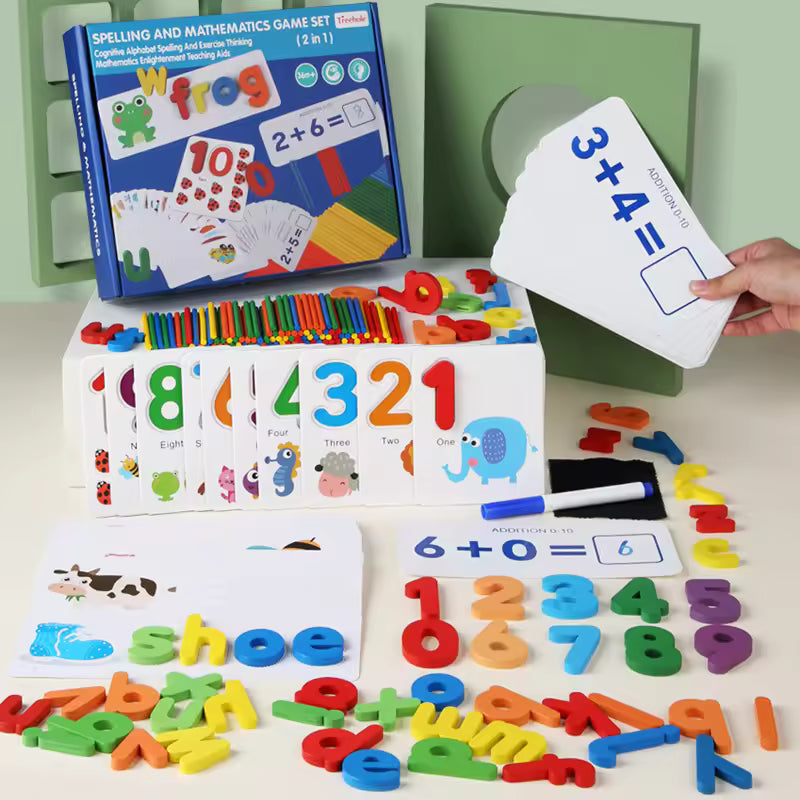 Spelling And Mathematics Game Set